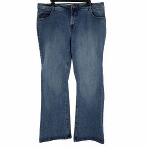 Faded Glory Jeans 9518 Sz 18 Women Spandex